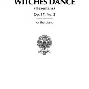 Witches Dance op.17,2 for piano Heißes Angebot