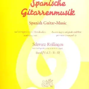 Beliebt Spanische Gitarrenmusik Band 3 für Gitarre