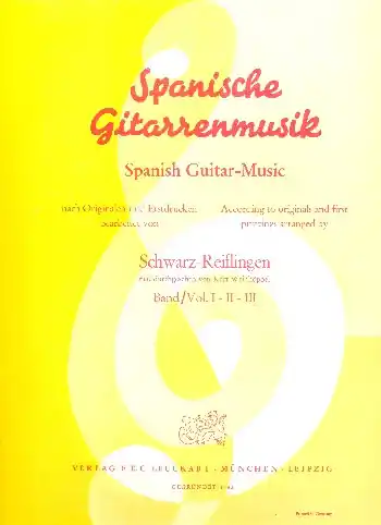 Beliebt Spanische Gitarrenmusik Band 3 für Gitarre