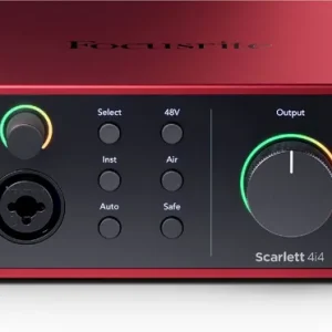 Focusrite Scarlett 4i4 4th Generation Expressversand
