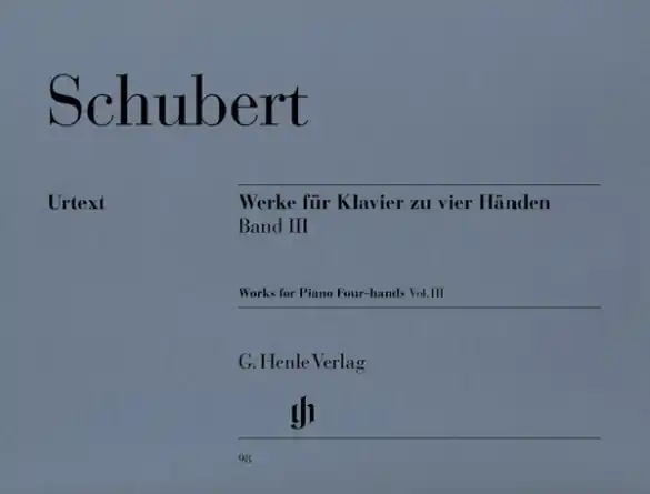 Heißes Angebot Werke für Klavier zu 4 Händen Band 3 für Klavier vierhändig
