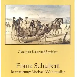 Neuheit An die Musik für Klarinette, Horn, Fagott, 2 Violinen, Viola, Violoncello und Kontrabass