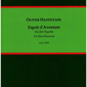Esprit d'Aventure für 3 Fagotte Meistverkauft