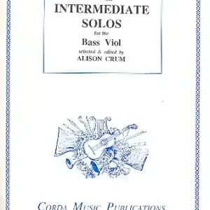 Direkt Vom Hersteller Intermediate Solos for bass viols (and Bc)