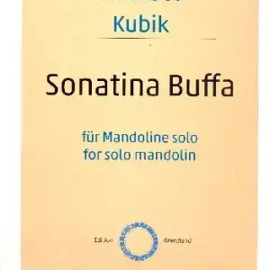 Top-Preis Sonatina buffa für Mandoline solo (1992)