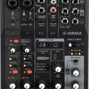 Yamaha AG06 MK2 BK Saisonangebot