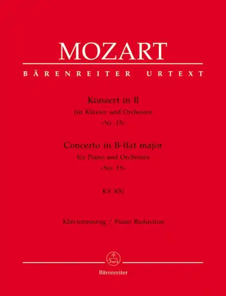 Garantierte Lieferung Konzert B-Dur KV450 für Klavier und Orchester