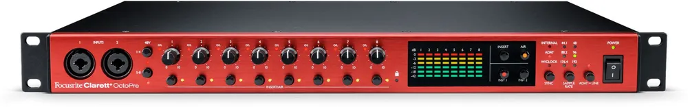 Focusrite Clarett+ Octopre Beliebt