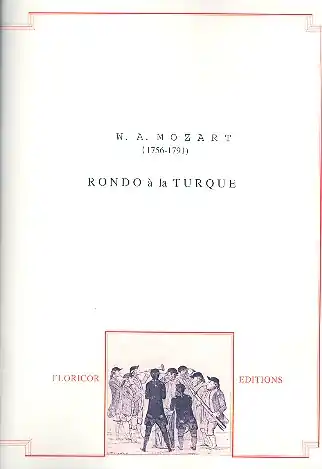 Rondo à la Turque KV331 für Piccolo, 2 Oboen, 2 Klarinetten, 2 Fagotte, Finale Aktion