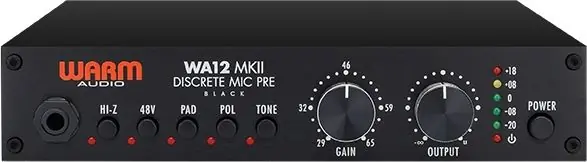Neu Warm Audio WA12 MKII Black