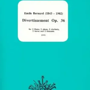 Finale Aktion Divertissement op.36 for 2 flutes 2 oboes, 2 clarinets, 2 horns and