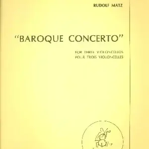 Baroque Concerto für 3 Violoncelli Beliebt