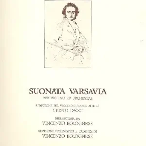 Jetzt Bestellen Sonata Varsavia per violino ed orchestra per violine e pianoforte