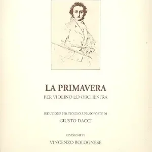La primavera per violino ed orchestra per violino e pianoforte Kracherpreis