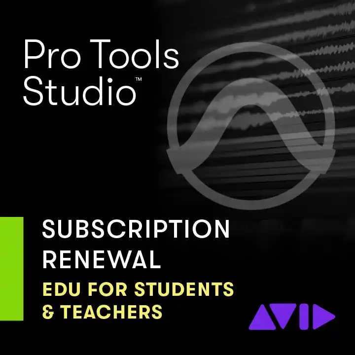 Avid Pro PRO TOOLS STUDIO 1-Year Subscription Renewal (Jahreslizenz-Verlängerung) EDU for Students/Teachers Günstig
