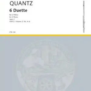 6 Duette op.2 Band 2 (Nr.4-6) für 2 Flöten Top-Angebot