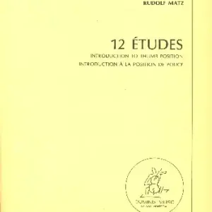 12 Études for violoncello Kostenloser Versand