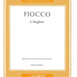 L'Anglaise für Violine und Klavier Sale