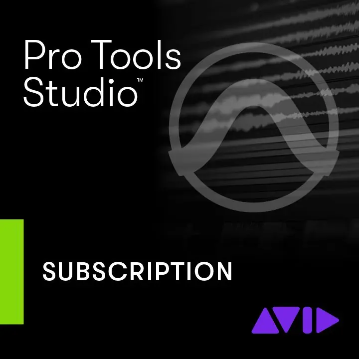 Direkt Vom Hersteller Avid PRO TOOLS STUDIO 1-Year Subscription (Jahreslizenz) ESD