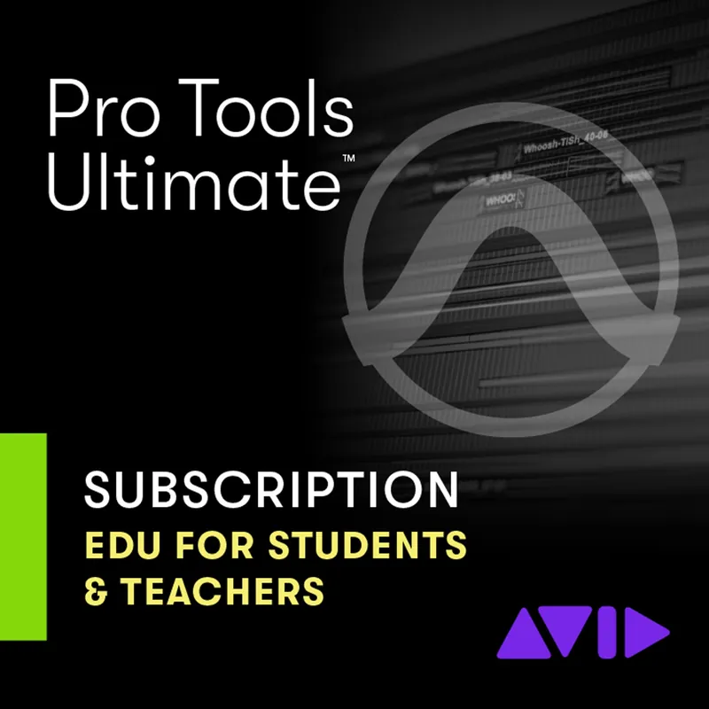 Avid Pro Tools Software Ultimate - Jahreslizenz EDU Student/Teacher - Download-Lizenz/Seriennummer Abverkauf