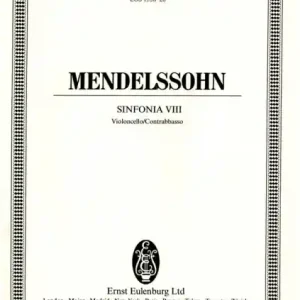 Top-Seller Sinfonia Nr.8 D-Dur MWVN8 für Streichorchester