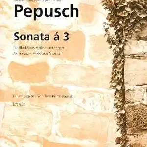 Sale Sonata à 3 für Blockflöte, Violine und Fagott