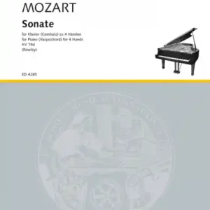 Sonate C-Dur KV 19d für Cembalo oder Klavier 4-händig Ausverkauf