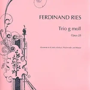 Neue Kollektion Trio op.28 für Klavier, Klarinette (oder Violine und Violoncello)