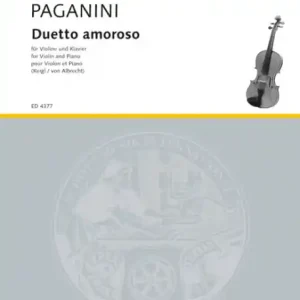 Duetto amoroso aus 'Duetti fiorentini' für Violine und Klavier Solange Der Vorrat Reicht