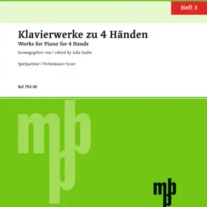 Mega-Angebot Klavierwerke zu 4 Händen Band 3 (+CD) für Klavier zu 4 Händen