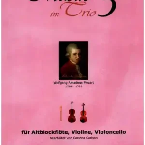 Musik im Trio Band 3 für Altblockflöte, Violine und Violoncello Markenware