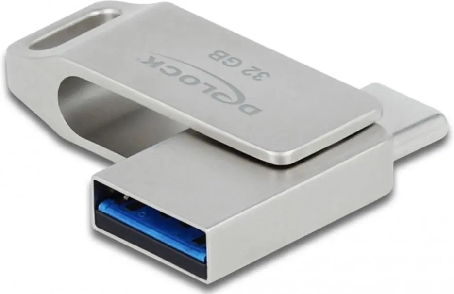 Nur Heute Delock Dual USB3.2 Speicherstick 32GB (USB-C und USB-A)