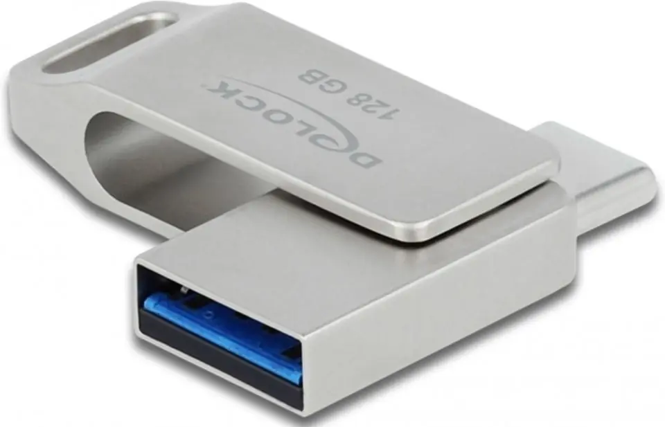 Direkt Vom Hersteller Delock Dual USB3.2 Speicherstick 128GB (USB-C und USB-A)
