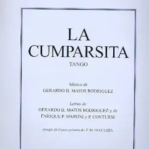 La cumparsita Tango für Gitarre Markenware