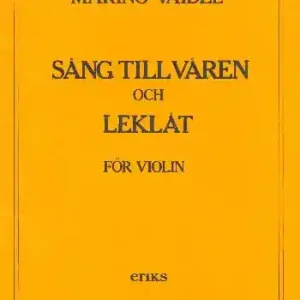 Sang till varen och Leklat för violin Begrenztes Angebot