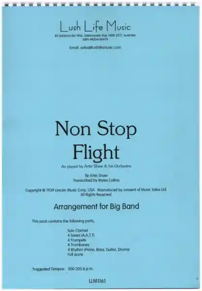 Wochenendangebot Non Stop Flight for big band