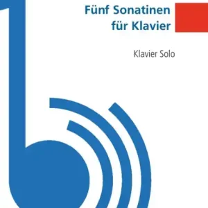 Versand Am Gleichen Tag 5 Sonatinen für Klavier