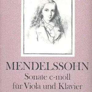Sonate c-Moll für Viola und Klavier Preisreduziert