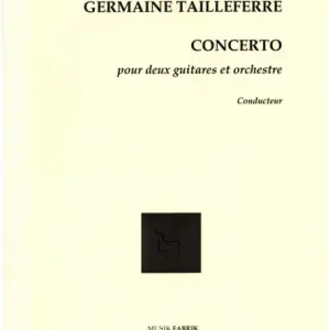 Concerto pour 2 guitares et orchestre Echt