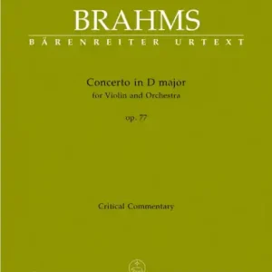 Beliebt Konzert D-Dur op.77 für Violine und Orchester