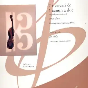 7 Ricercari et 1 canon a due pour alto Super-Preis