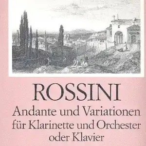 Andante und Variationen für Klarinette und Orchester oder Klavier Jetzt Bestellen