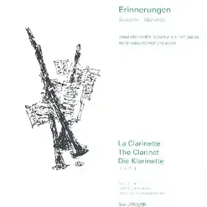 Neuheit Erinnerungen für Bassklarinette und Klavier