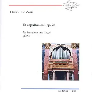 Et spultus est op.24 für Saxophon und Orgel Expressversand