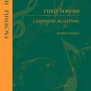 Cantilène Sicilienne pour cor et piano Zertifiziert