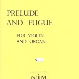 Prelude and Fugue for violin and organ Schneller Versand
