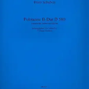 Top-Angebot Polonaise B-Dur D580 für Violine und Kammerorchester