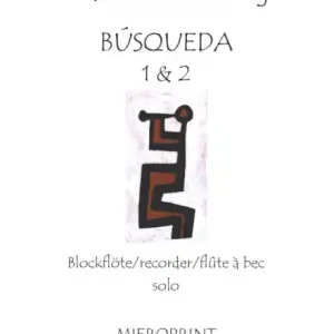 Neue Ware Búsqueda 1 und 2 für Altblockflöte (Diskantflöte in G)