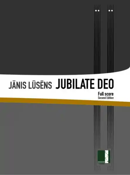 Jubilate Deo - Second Edition for mixed chorus, organ, handbells and 6 orchestra percussionists Super-Preis