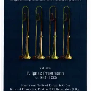 Sonata cum Tubis et Tympanis C-Dur für 2-4 Trompeten, Pauken, 3 Violinen, Viola und Bc Abverkauf